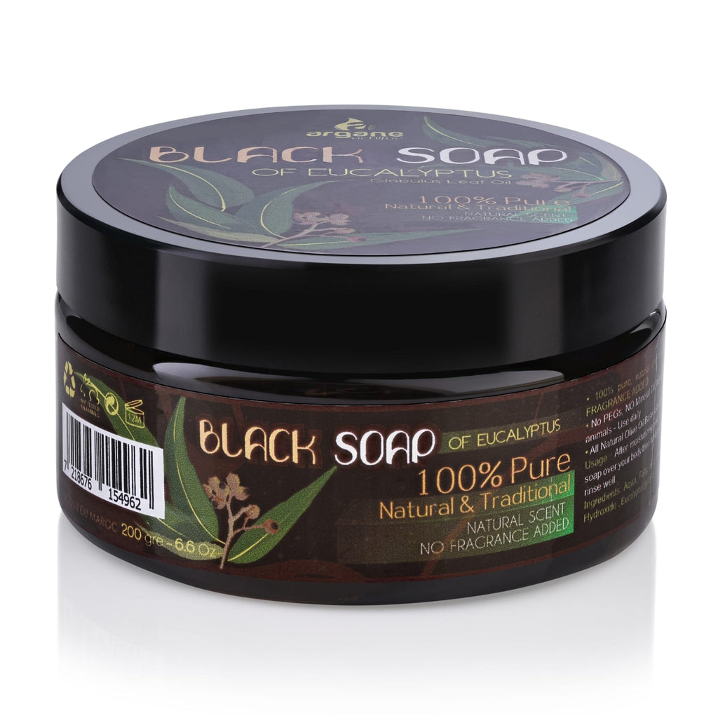 Black Soap with Eucalyptus